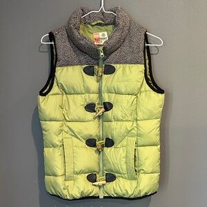 Ruff Hewn Green and Gray Vest